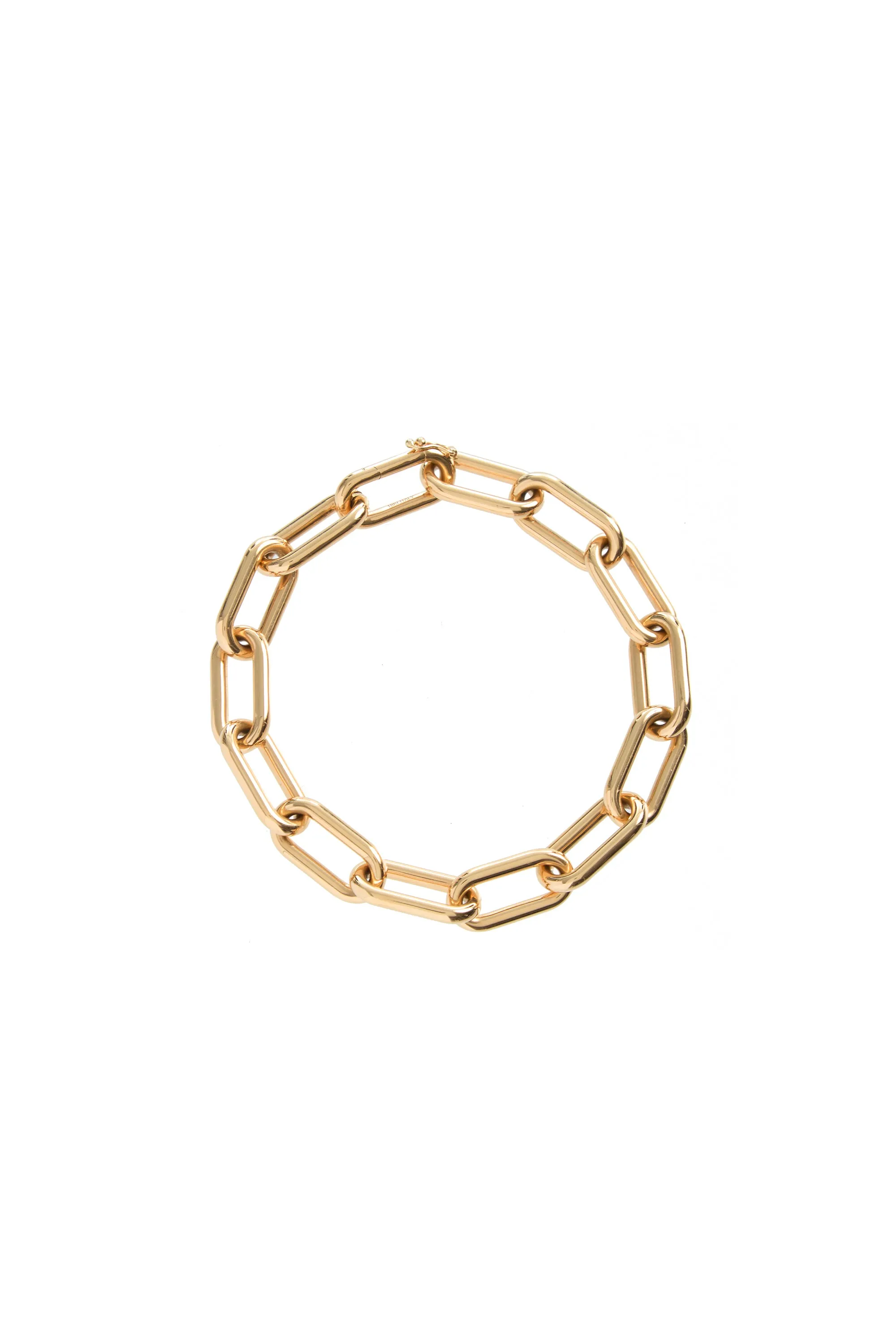 Chain Bracelet in 18K Yellow Gold with Small Chains sold by Gabriela Hearst