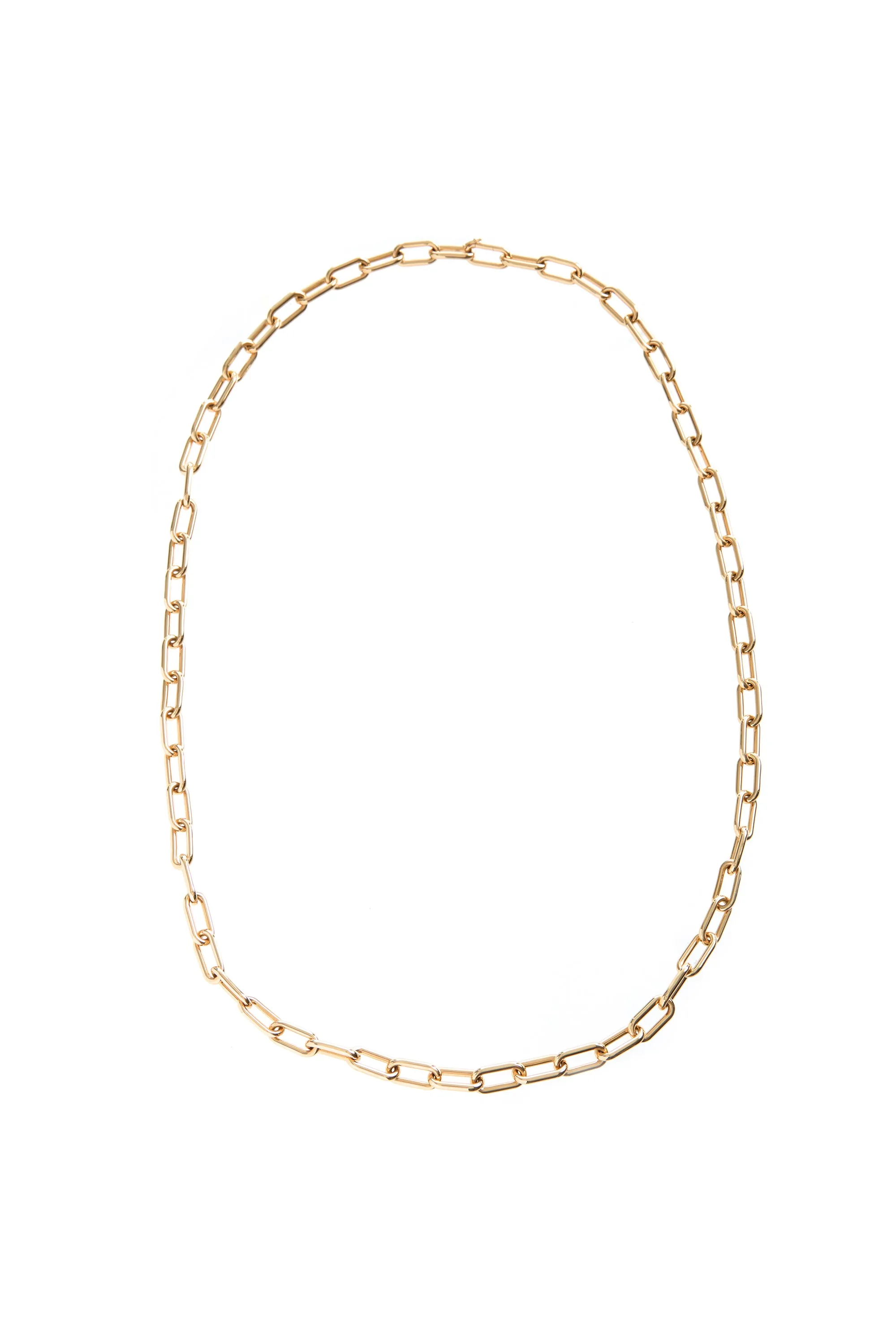 Medium Chain Necklace in 18K Yellow Gold (Small Chains) sold by Gabriela Hearst