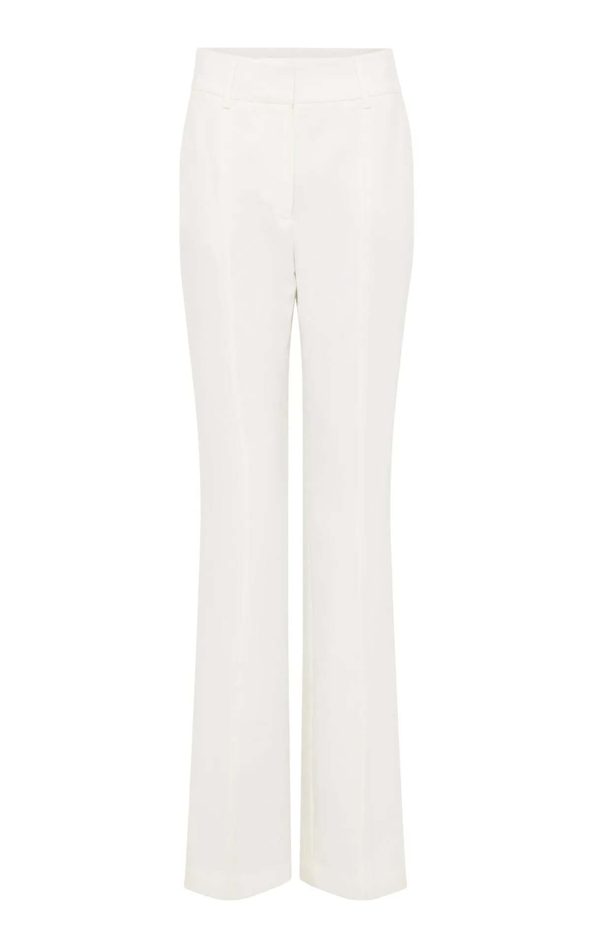 Cecilia Pant in Ivory Recycled Wool sold by Gabriela Hearst