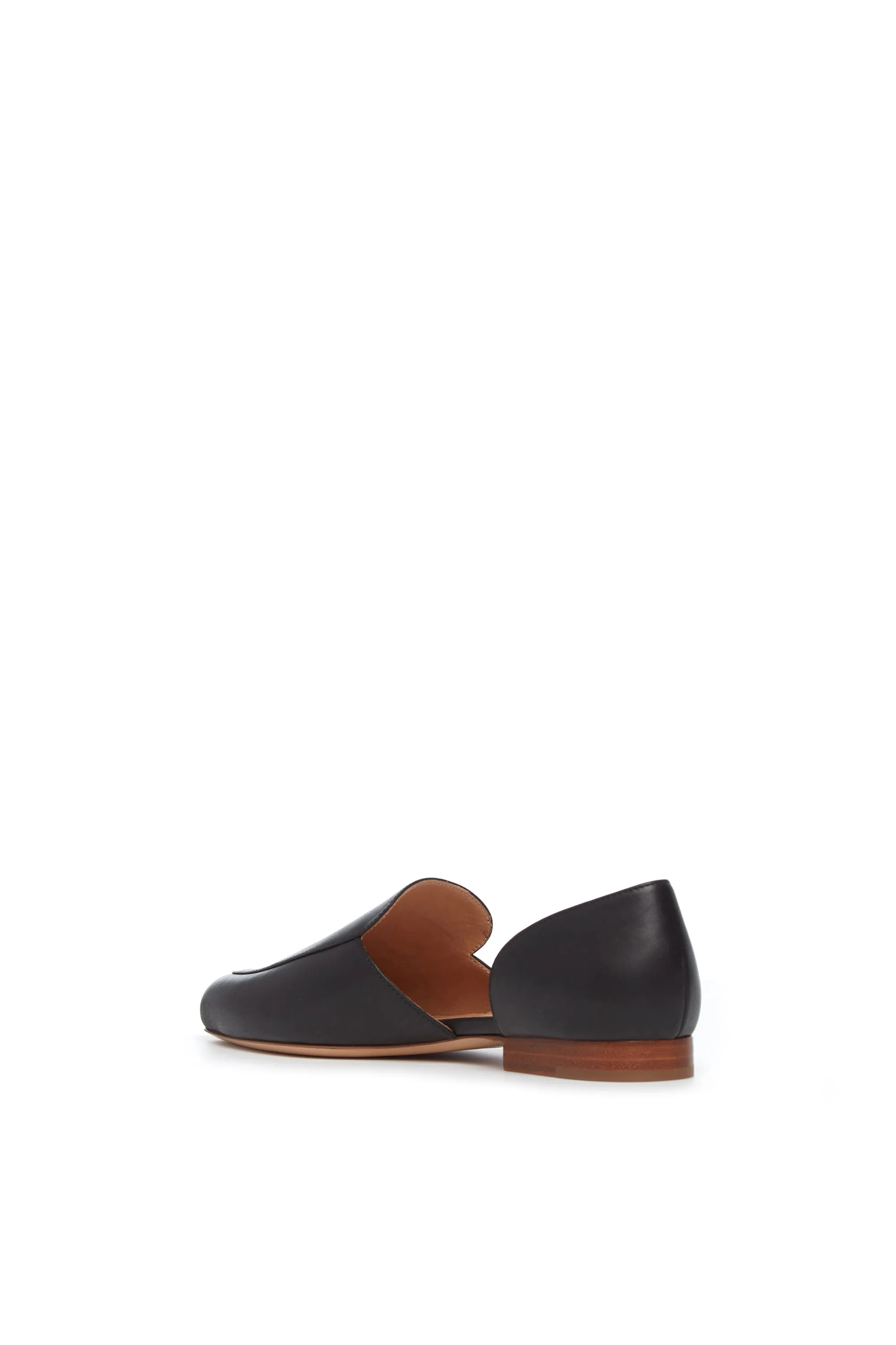 Jax Flat Shoe in Black Nappa Leather sold by Gabriela Hearst product image thumbnail 3
