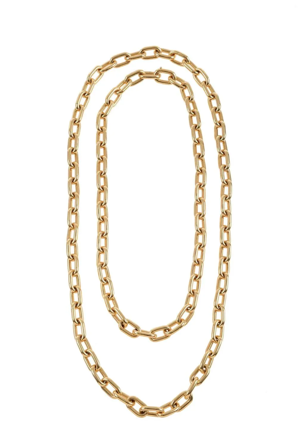 Medium Link Necklace in 18K Yellow Gold (Classic Links) sold by Gabriela Hearst product image thumbnail 3