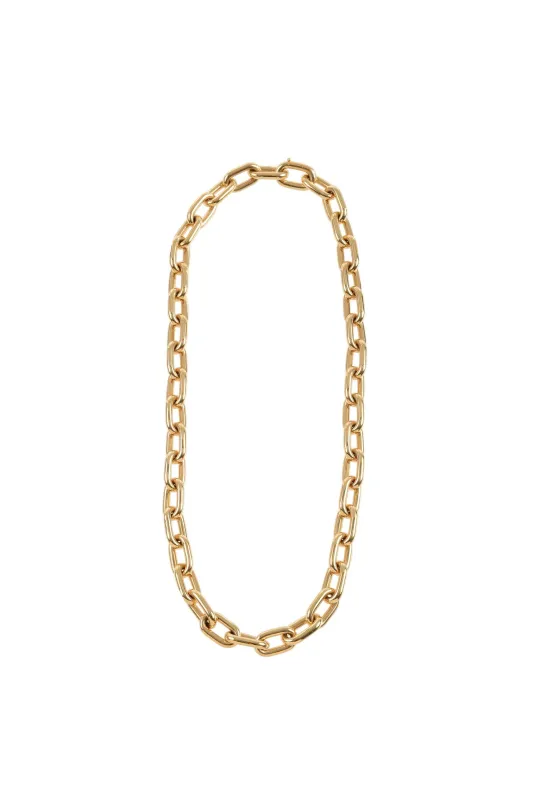 Medium Link Necklace in 18K Yellow Gold (Classic Links) sold by Gabriela Hearst
