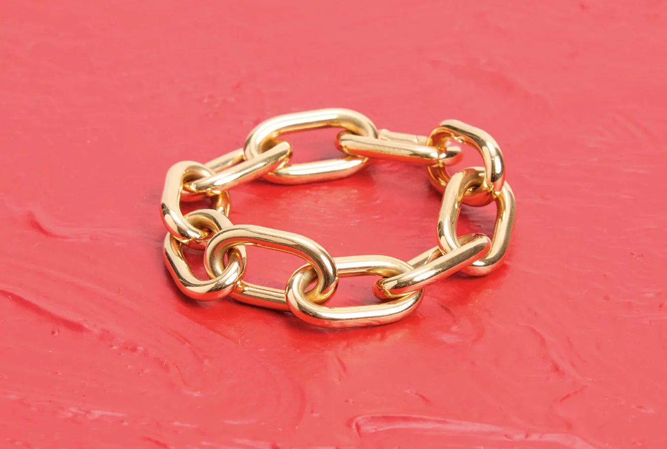 Link Bracelet in 18K Yellow Gold (Classic Links) sold by Gabriela Hearst product image thumbnail 3