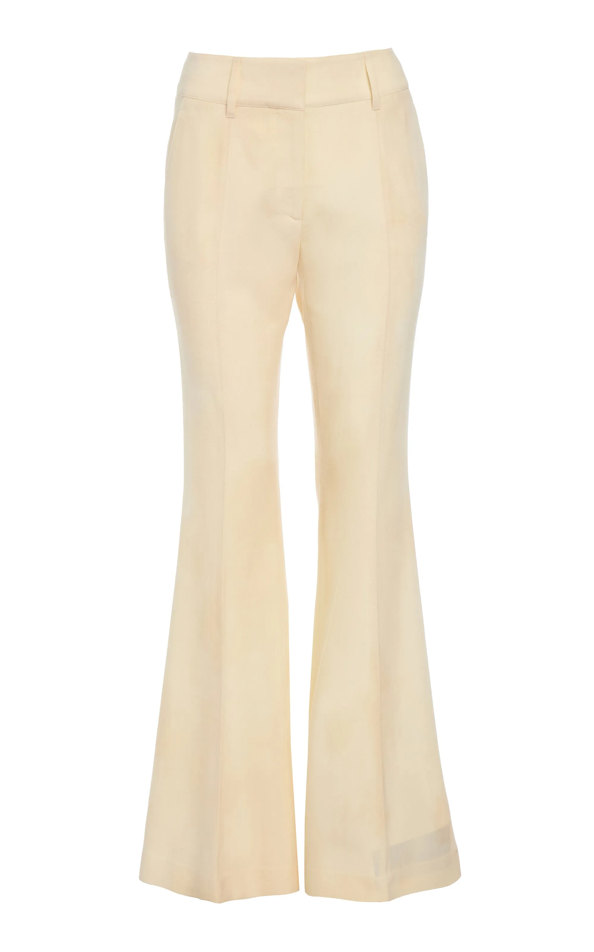 Rhein Pant in Ivory Virgin Wool sold by Gabriela Hearst