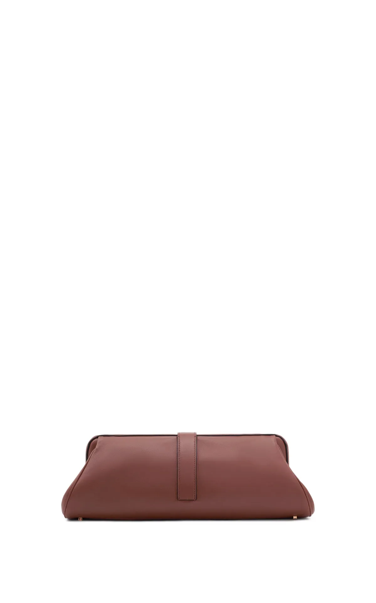 Paola Clutch in Cognac Nappa Leather sold by Gabriela Hearst product image thumbnail 5