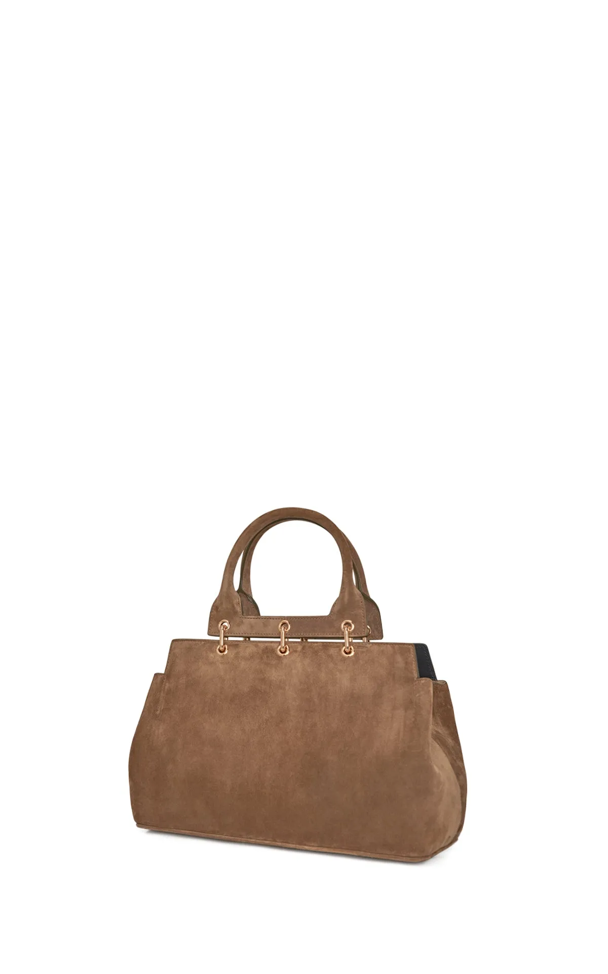 Small Amethyst Bag in Dark Sand Suede sold by Gabriela Hearst product image thumbnail 2