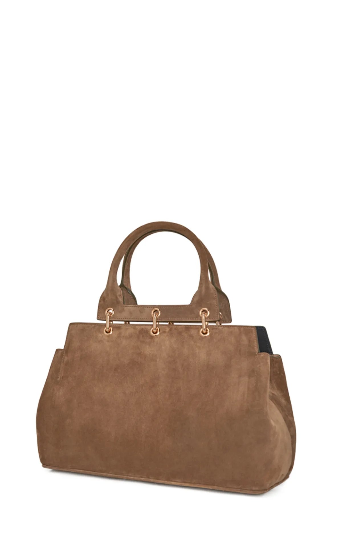 Large Amethyst Bag in Dark Sand Suede sold by Gabriela Hearst product image thumbnail 2