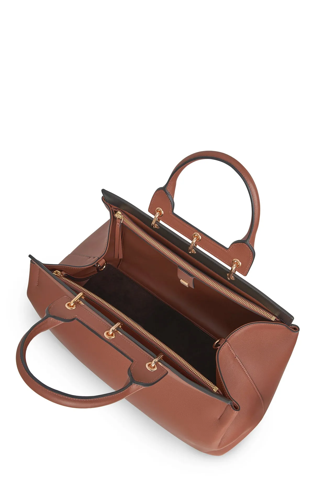 Large Amethyst Tote Bag in Cognac Nappa Leather sold by Gabriela Hearst product image thumbnail 4