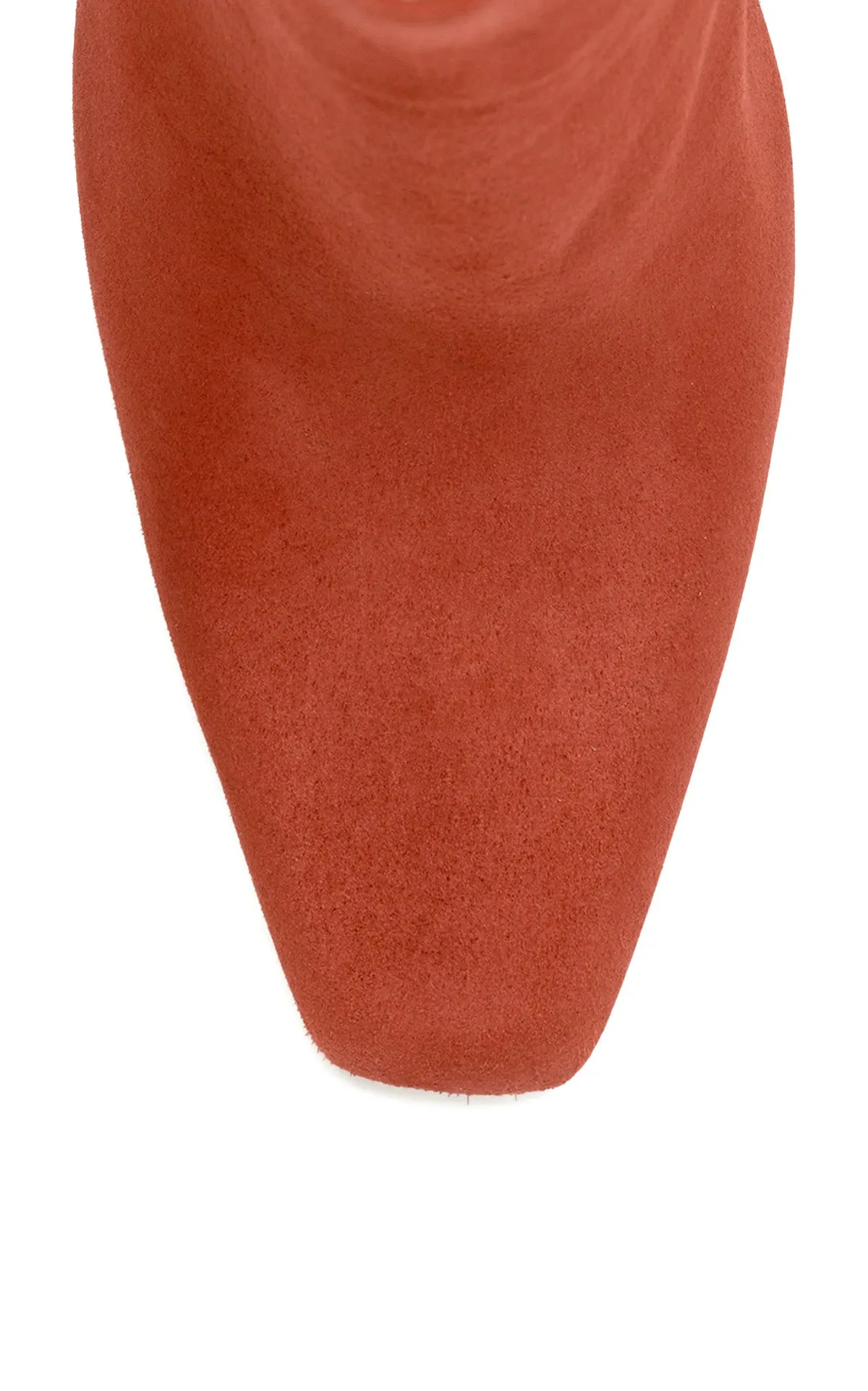 Luke High Heel Boot in Burnt Sienna Suede sold by Gabriela Hearst product image thumbnail 4