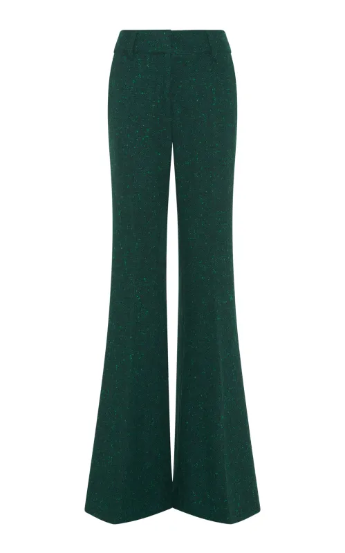 Rhein Pant in English Green Cashmere made by Gabriela Hearst