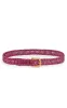 Sam Belt Woven in Fuchsia Multi Leather sold by Gabriela Hearst