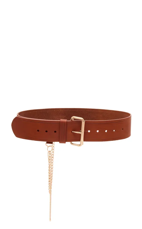 Zealand Belt in Cognac Leather sold by Gabriela Hearst