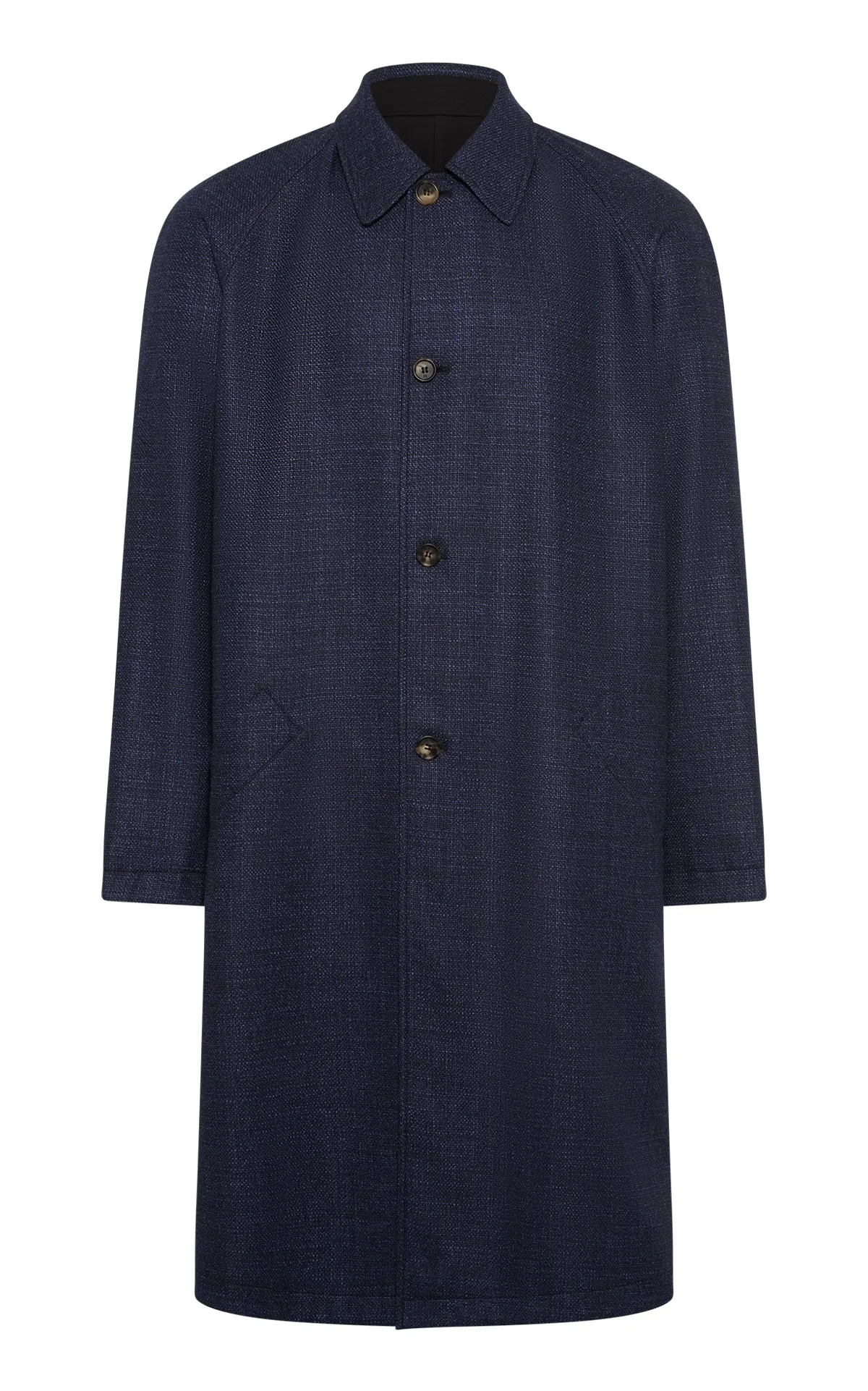 Imper Reversible in Electric Navy sold by Gabriela Hearst product image thumbnail 2