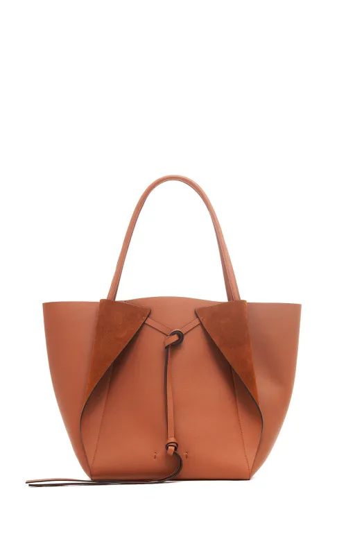 Marija Bag in Cognac Leather sold by Gabriela Hearst