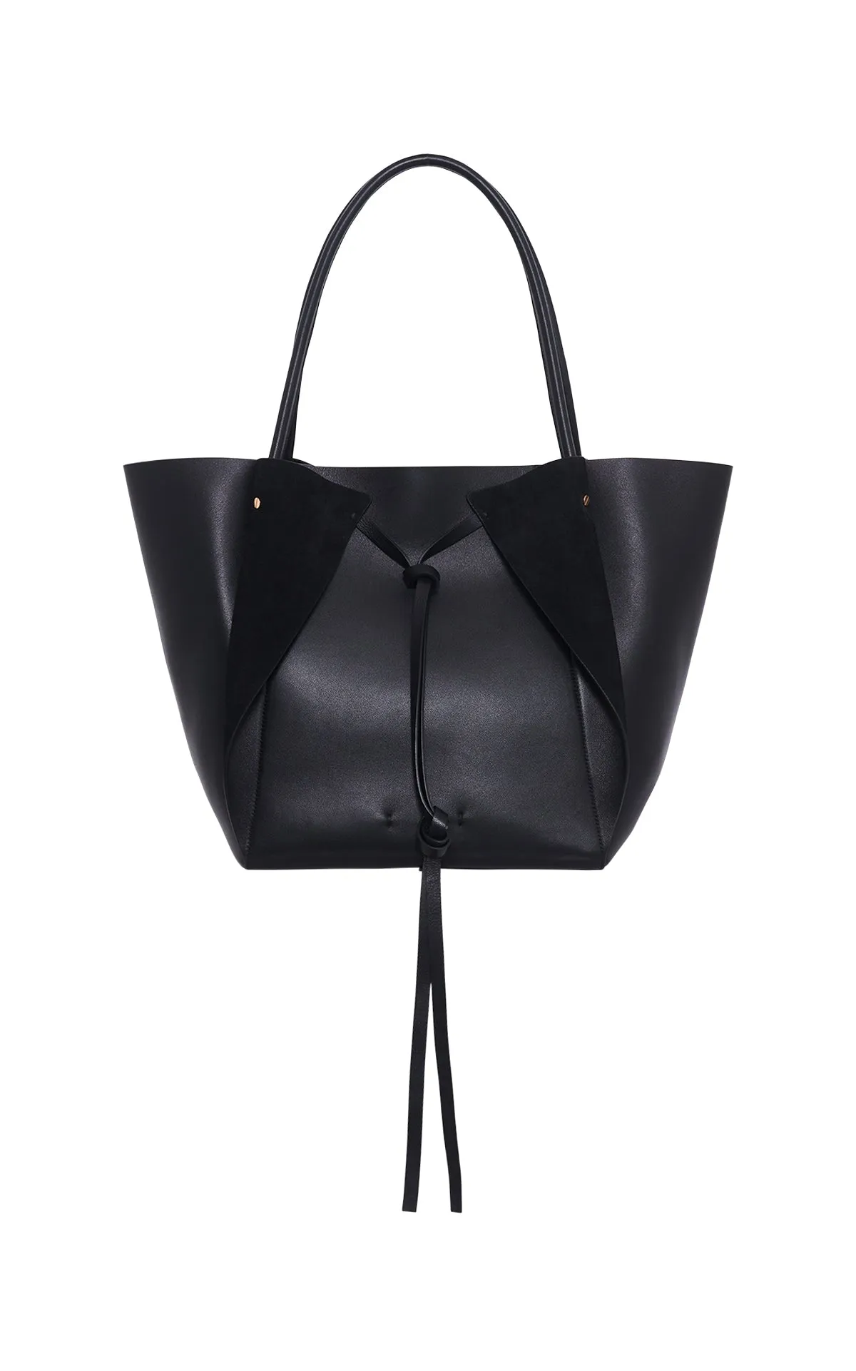 Marija Bag in Black Nappa Leather sold by Gabriela Hearst