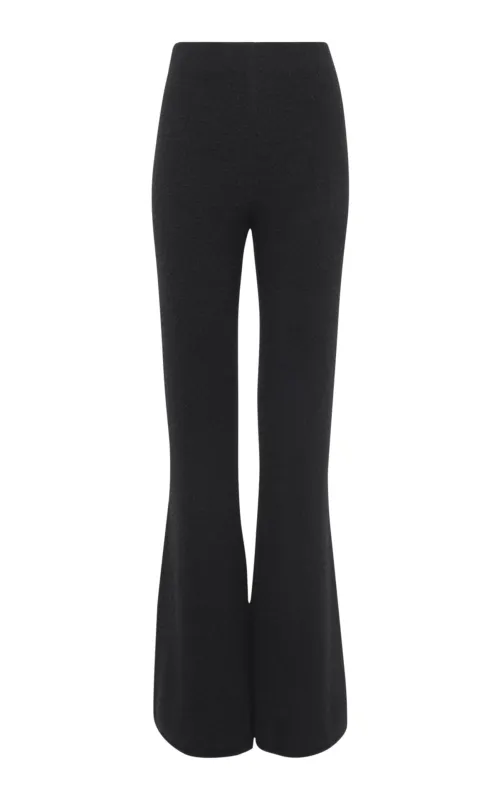 Kaulike Pants in Black Cashmere sold by Gabriela Hearst