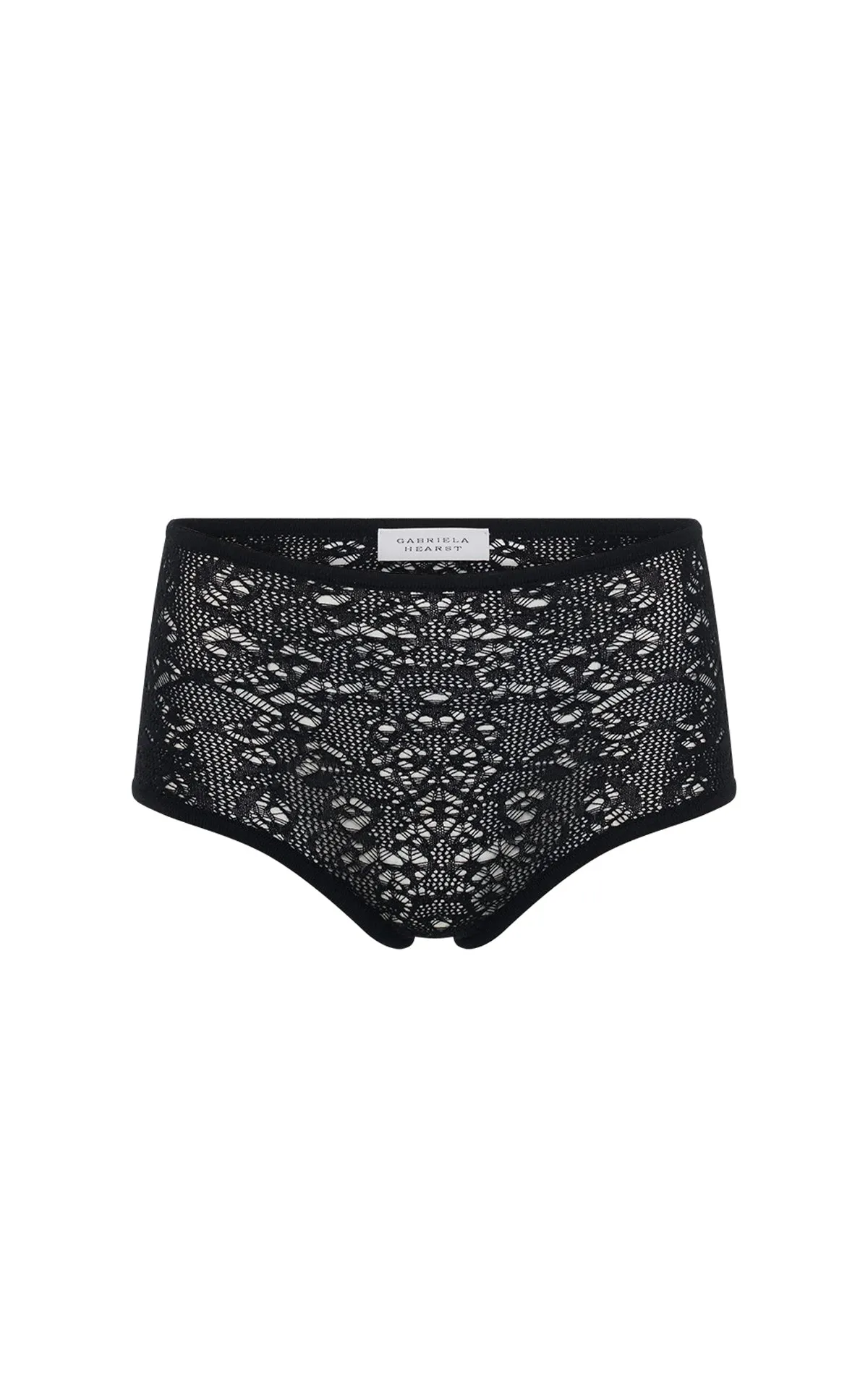 Damari Knit Short in Black Virgin Wool Cashmere sold by Gabriela Hearst