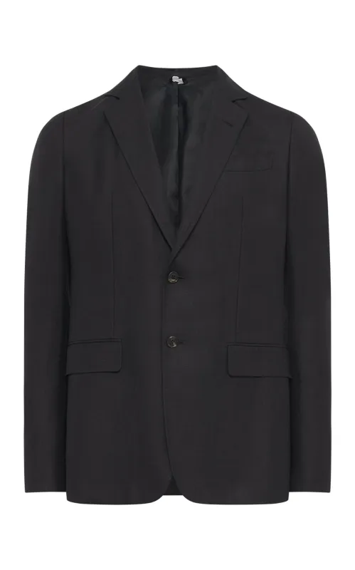 Irving Jacket in Black Wool sold by Gabriela Hearst