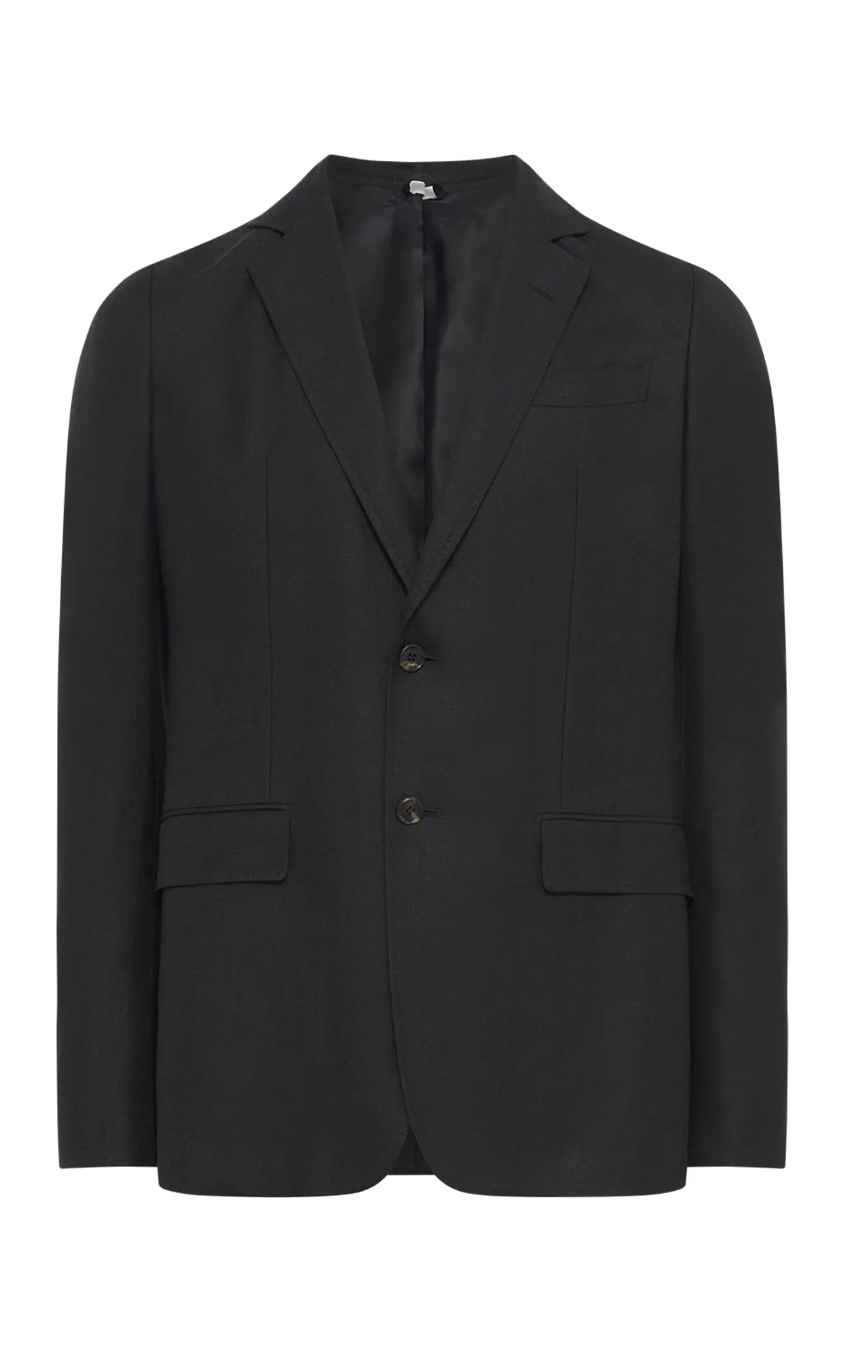Irving Jacket in Black Wool sold by Gabriela Hearst