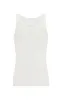 Men's Knit Tank Top in Ivory Cashmere sold by Gabriela Hearst