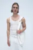 Men's Knit Tank Top in Ivory Cashmere sold by Gabriela Hearst