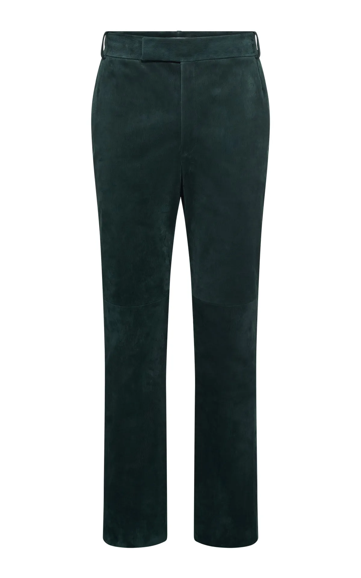 Ernest Pant in English Green Suede Corduroy sold by Gabriela Hearst