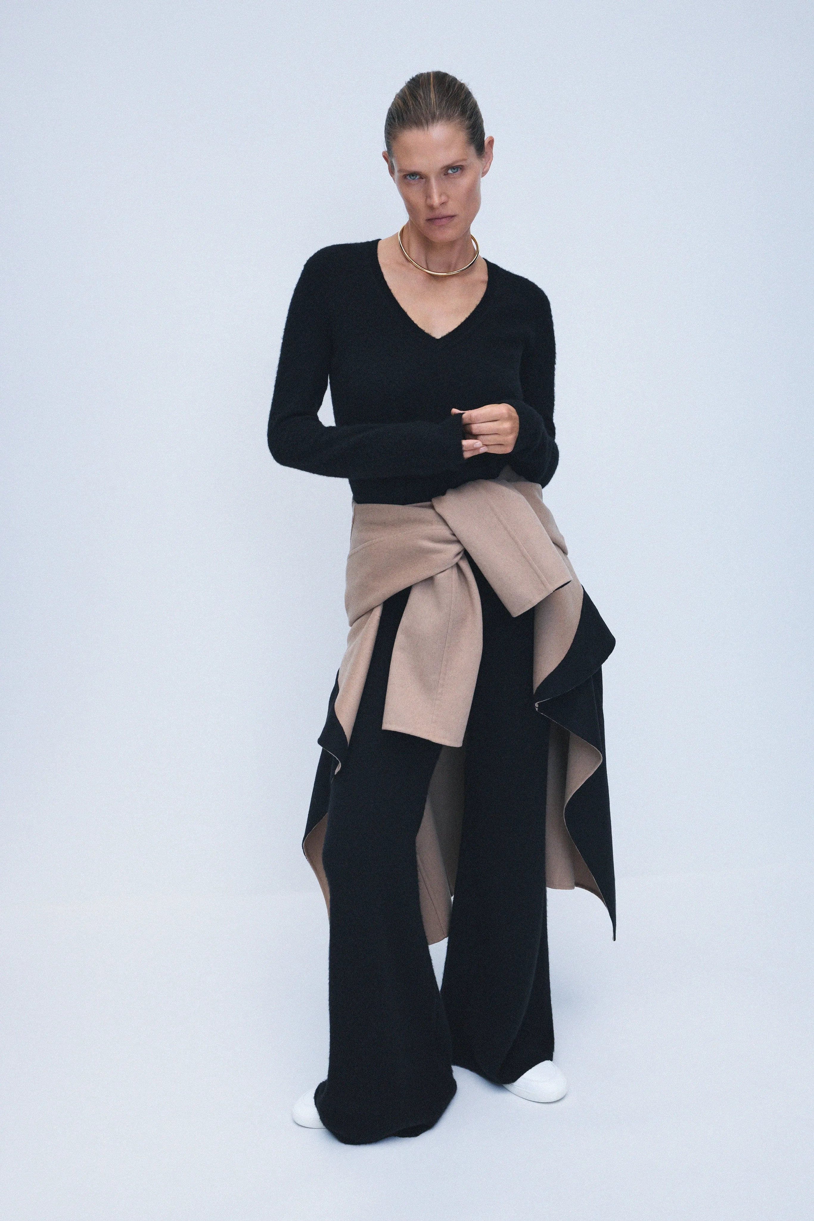 Kaulike Knit Pants in Black Cashmere sold by Gabriela Hearst product image thumbnail 2