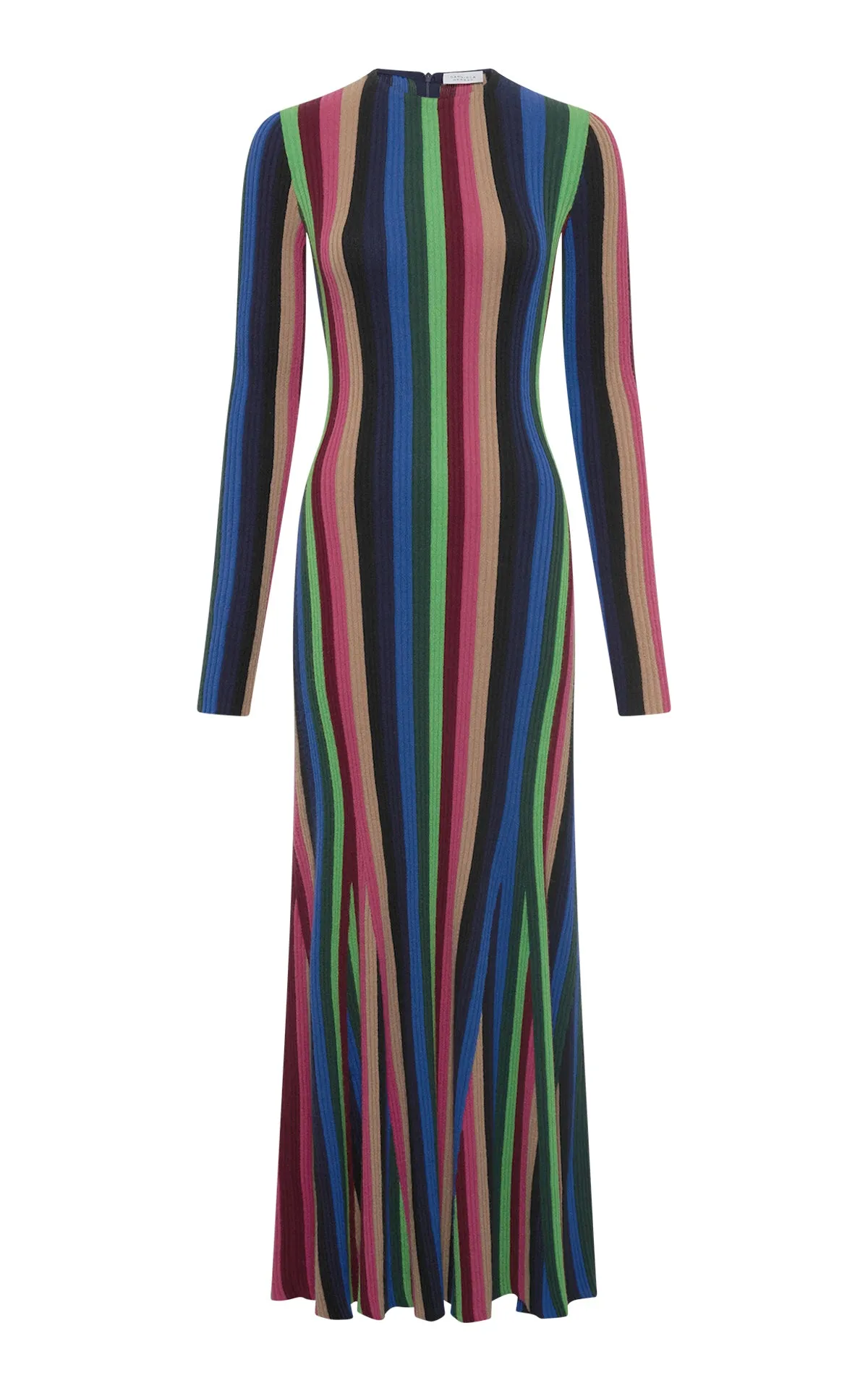 Affinity Knit Dress in Multi Silk Cashmere sold by Gabriela Hearst