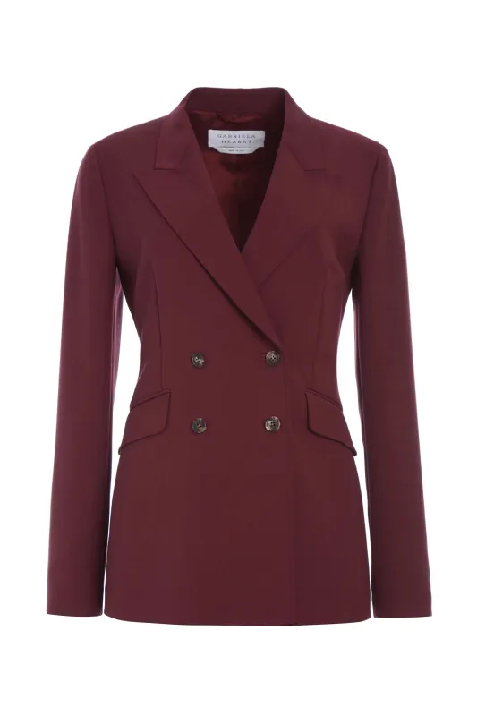 Angela Blazer in Wool sold by Gabriela Hearst