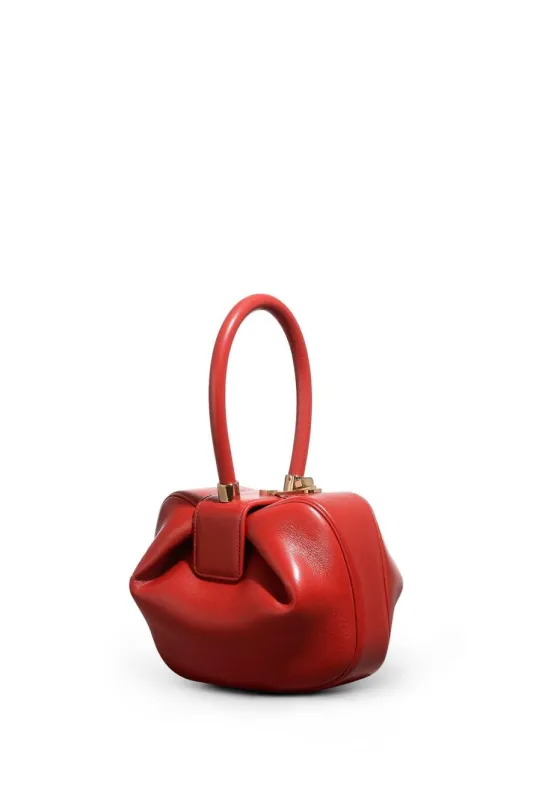 Demi Bag in Red Nappa Leather sold by Gabriela Hearst