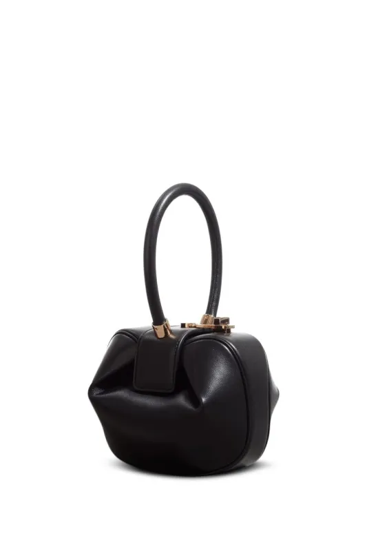 Demi Bag in Black Nappa Leather sold by Gabriela Hearst