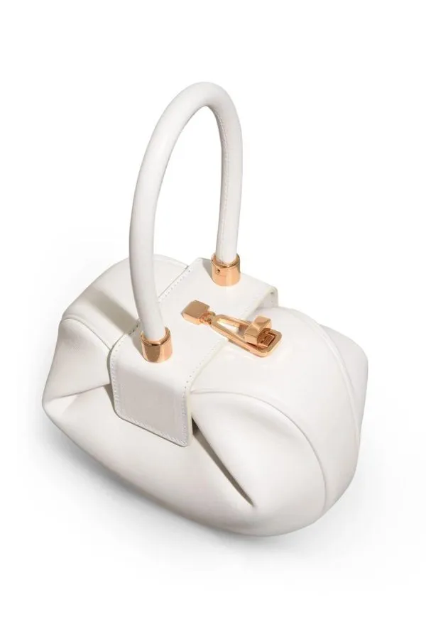 Demi Bag in Ivory Nappa Leather sold by Gabriela Hearst product image thumbnail 3