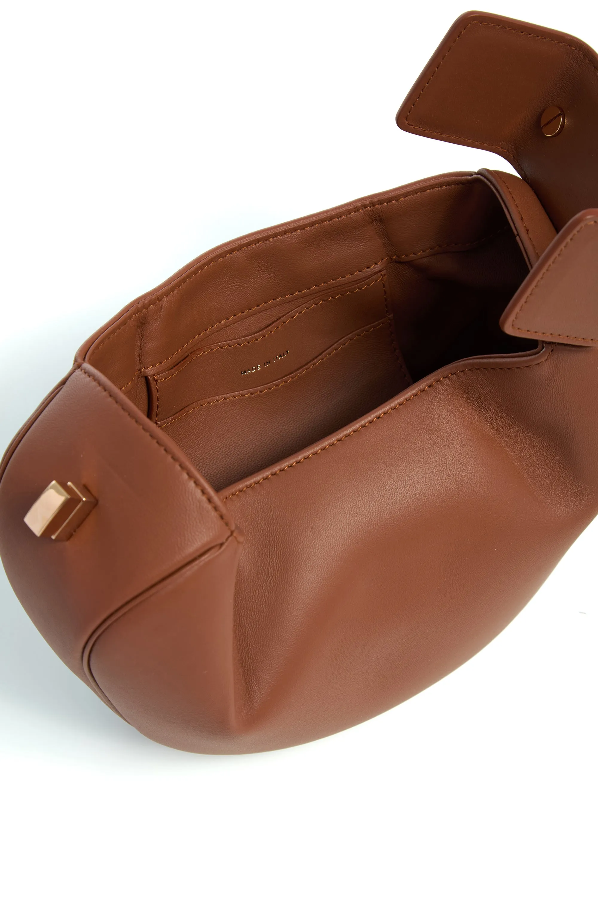 Demi Bag in Cognac Nappa Leather sold by Gabriela Hearst product image thumbnail 4