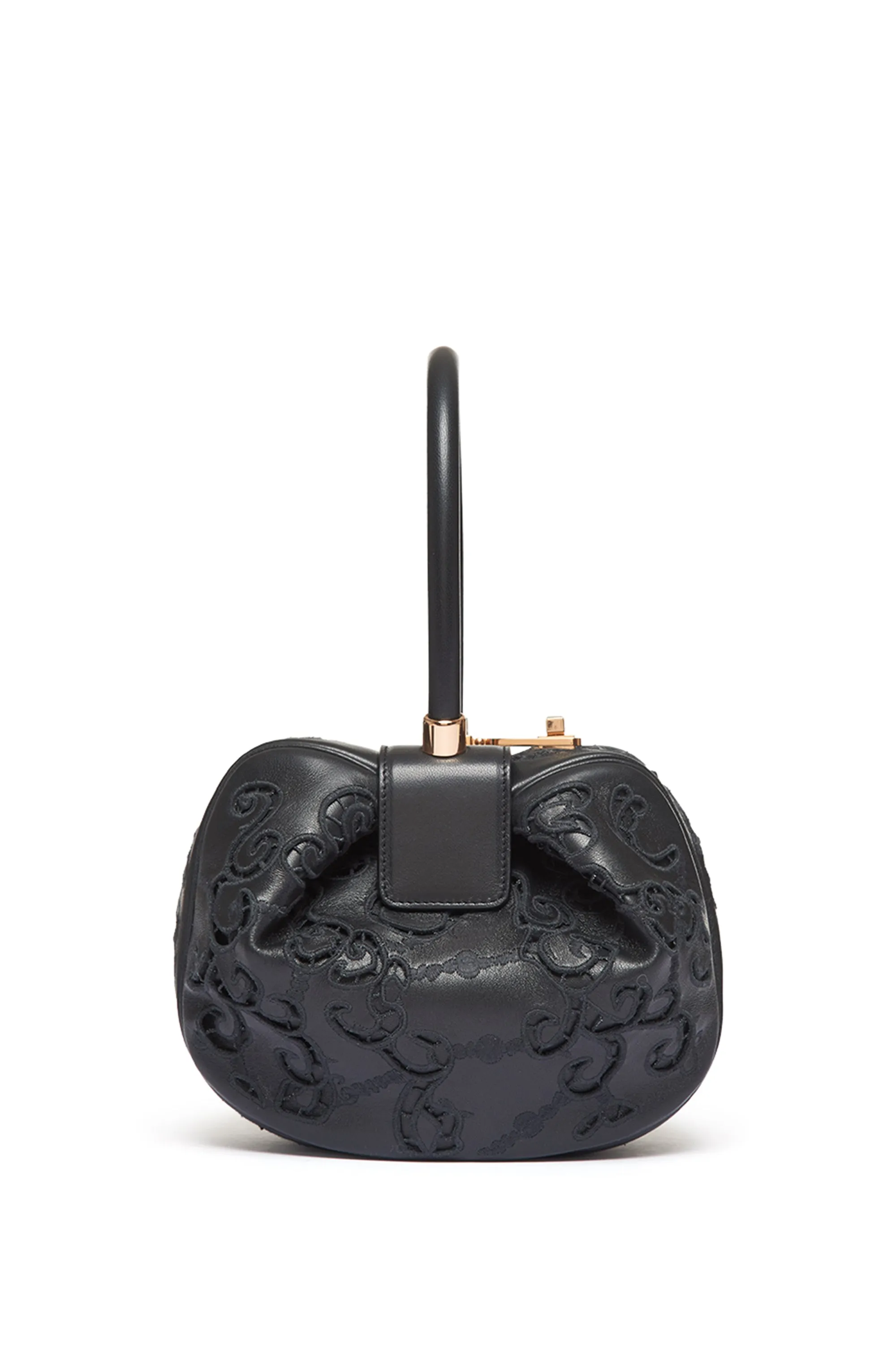 Nina Lace Bag in Black Nappa Leather sold by Gabriela Hearst product image thumbnail 3