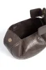 Soft Demi Clutch in Charcoal Snakeskin sold by Gabriela Hearst