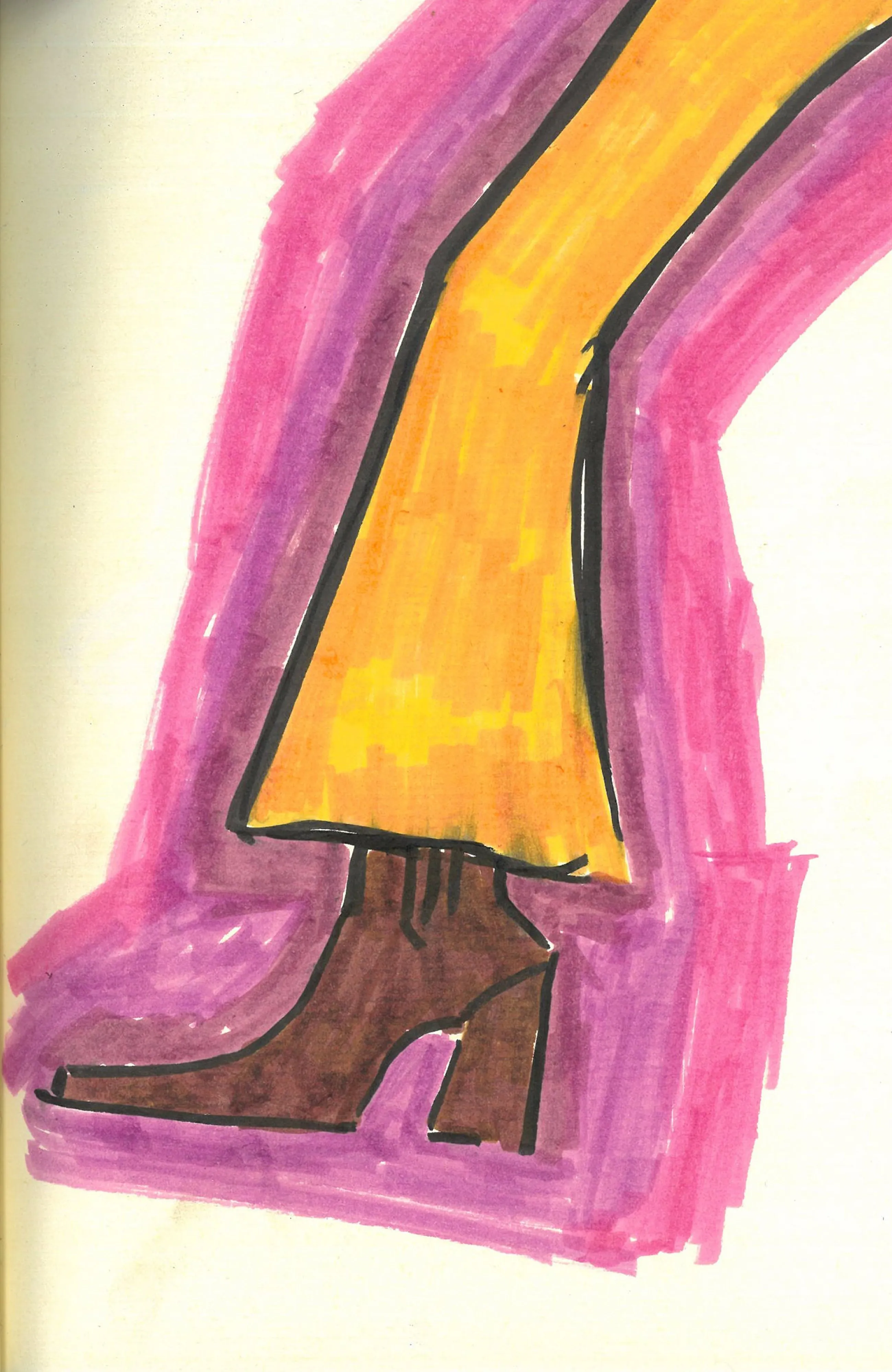 Luke High Heel Boot in Chocolate Leather sold by Gabriela Hearst product image thumbnail 4