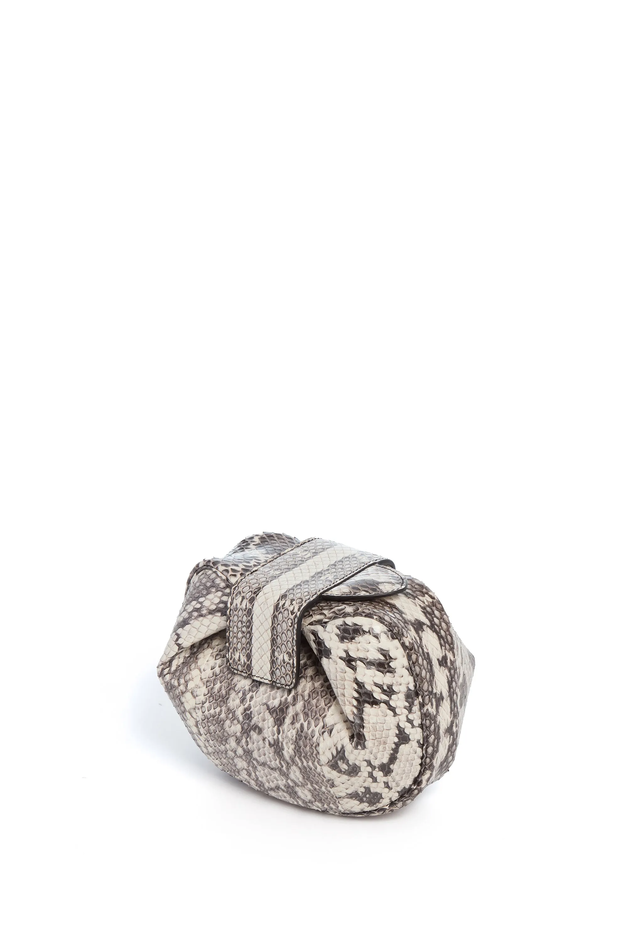 Soft Demi Clutch in Black & White Snakeskin sold by Gabriela Hearst product image thumbnail 3