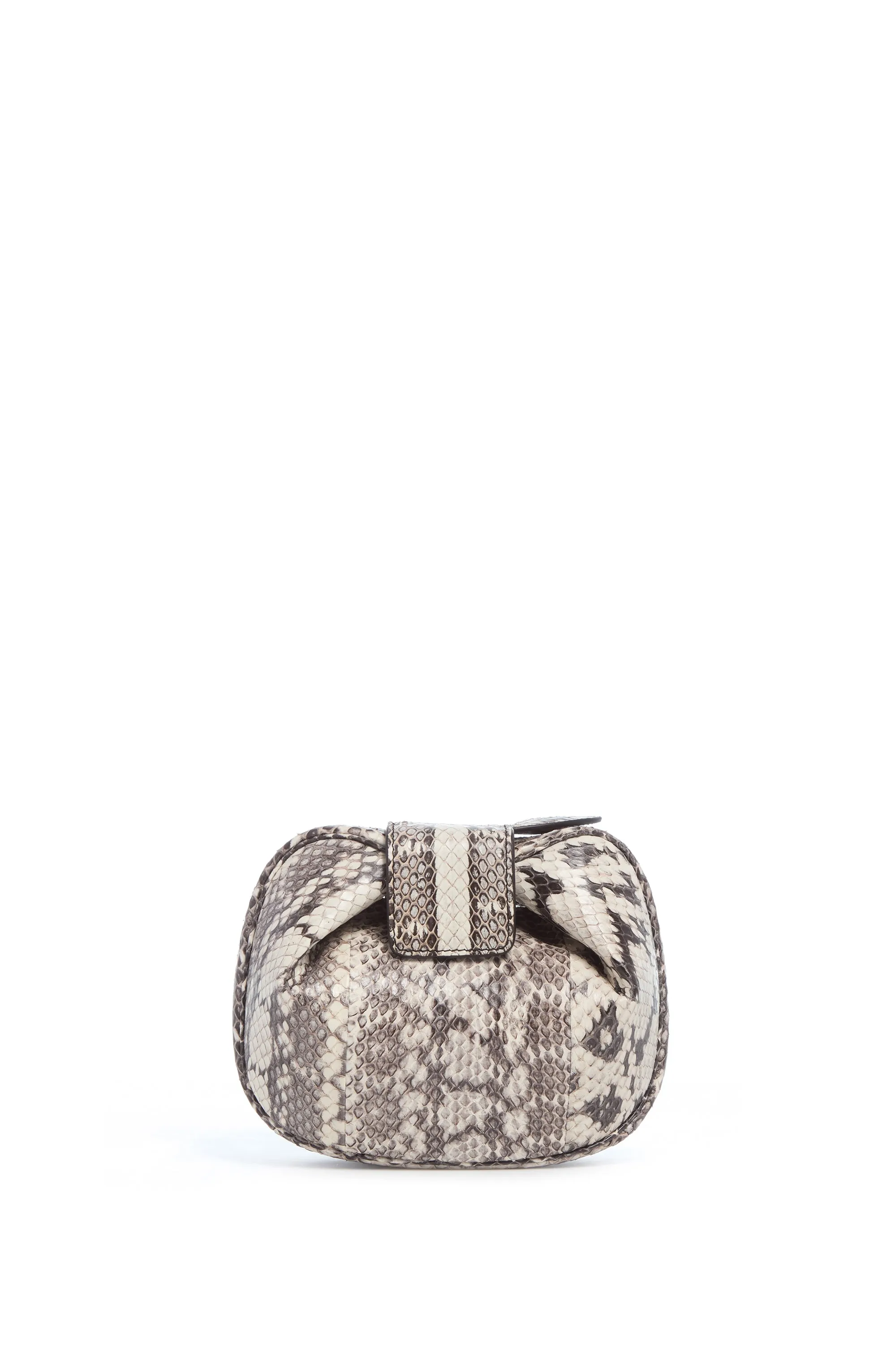 Soft Demi Clutch in Black & White Snakeskin sold by Gabriela Hearst product image thumbnail 2