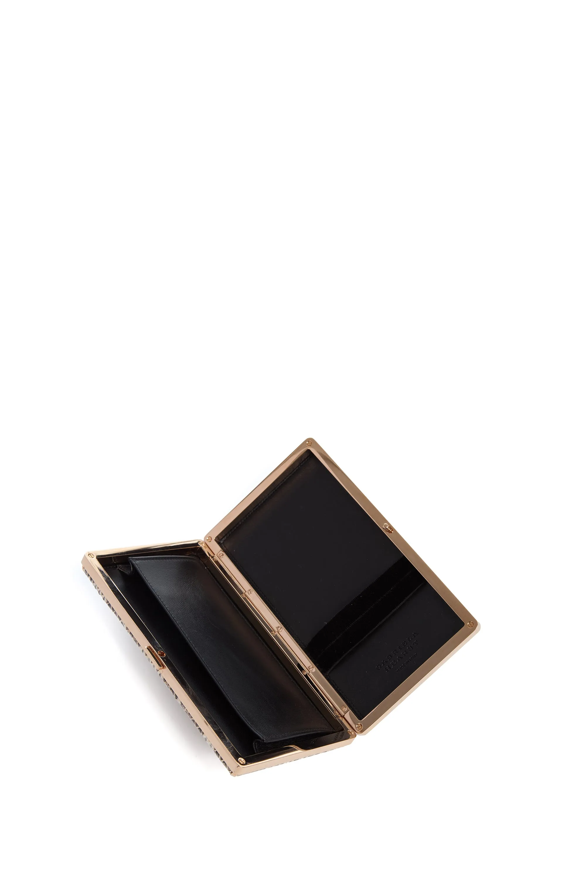 Callas Clutch in Black & White Snakeskin sold by Gabriela Hearst product image thumbnail 3