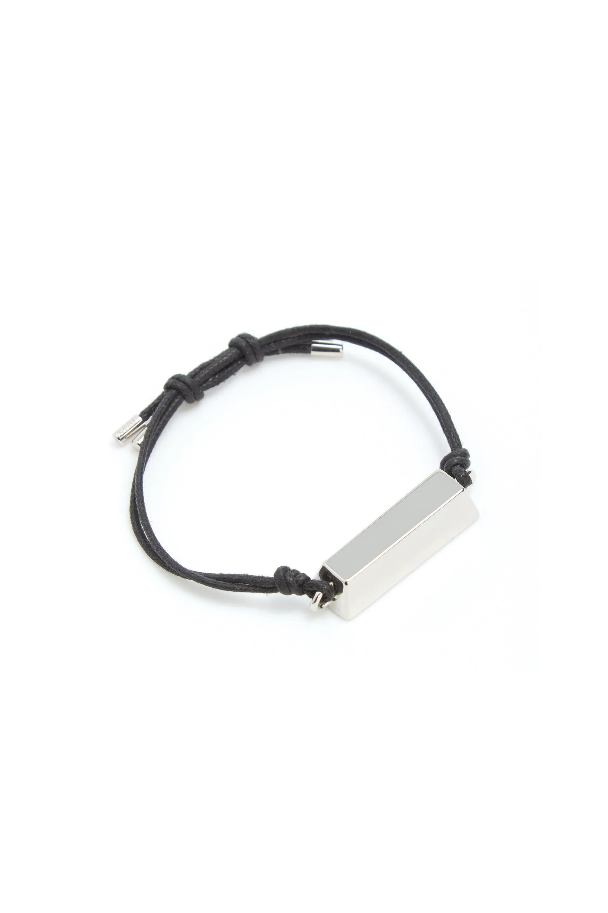 Bar Bracelet in Platinum with Pearls sold by Gabriela Hearst