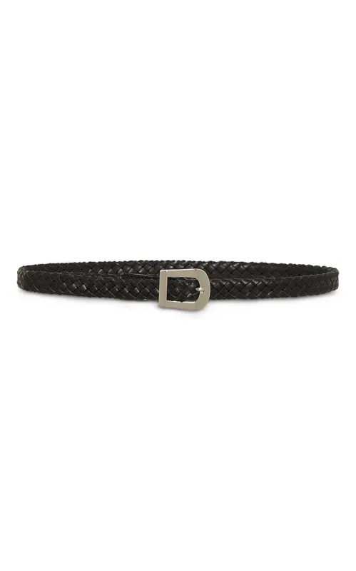 Adler Belt in Black Leather sold by Gabriela Hearst