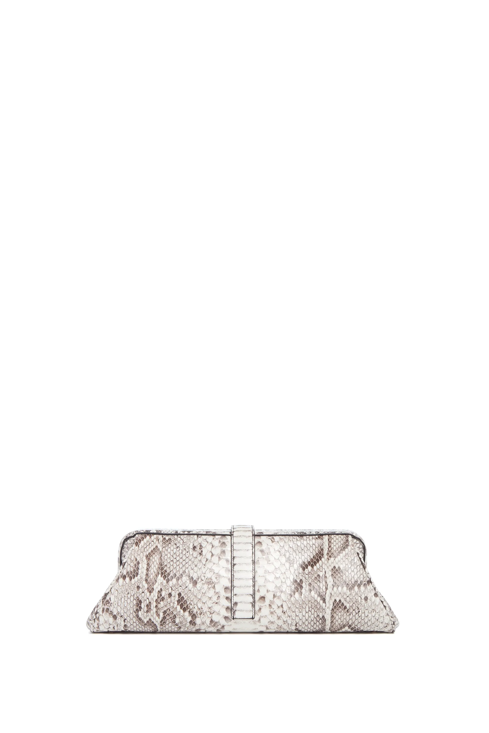 Paola Clutch in Black & White Inversa™ Snakeskin sold by Gabriela Hearst product image thumbnail 4