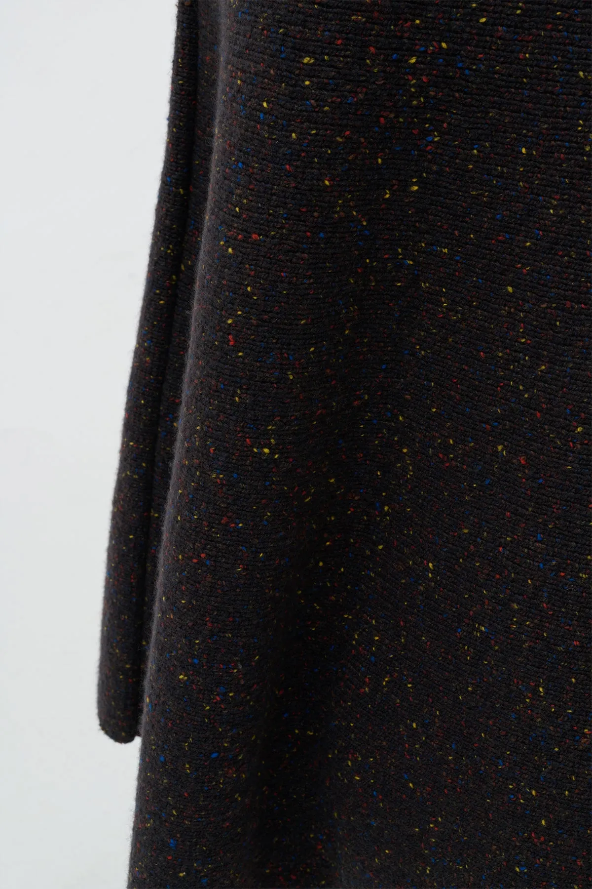 Eden Knit Maxi Skirt in Charcoal Multi Aran Cashmere sold by Gabriela Hearst product image thumbnail 5