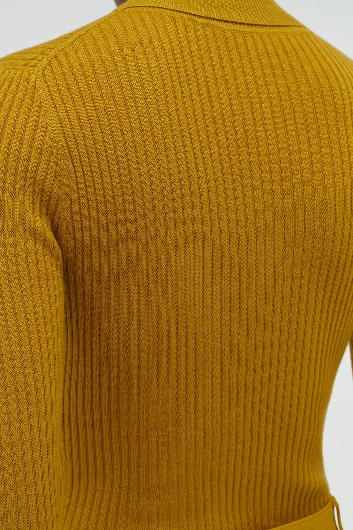 Peppe Knit Turtleneck in Golden Birch Cashmere Silk sold by Gabriela Hearst product image thumbnail 5