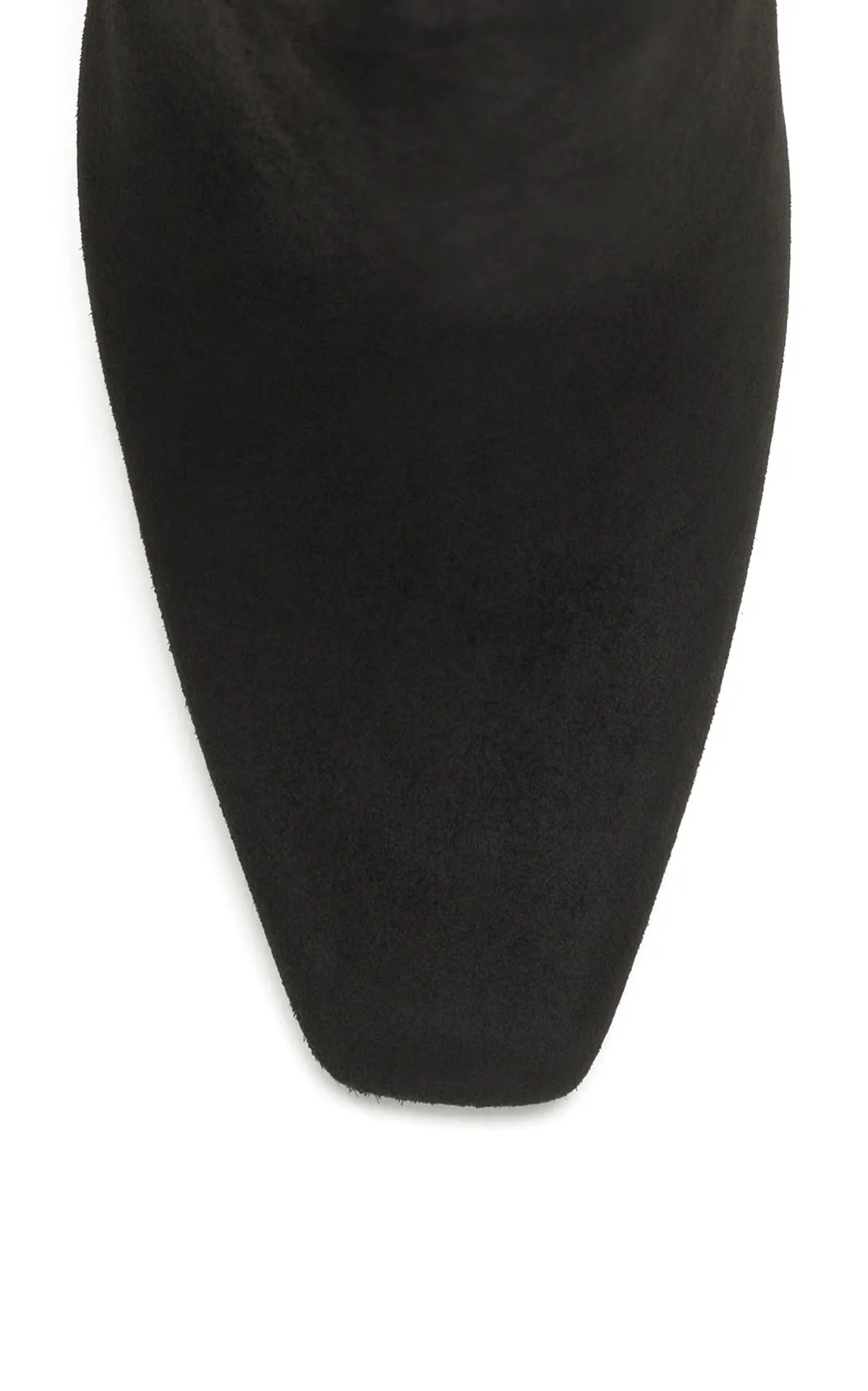 Luke High Heel Ankle Boot in Black Suede sold by Gabriela Hearst product image thumbnail 4