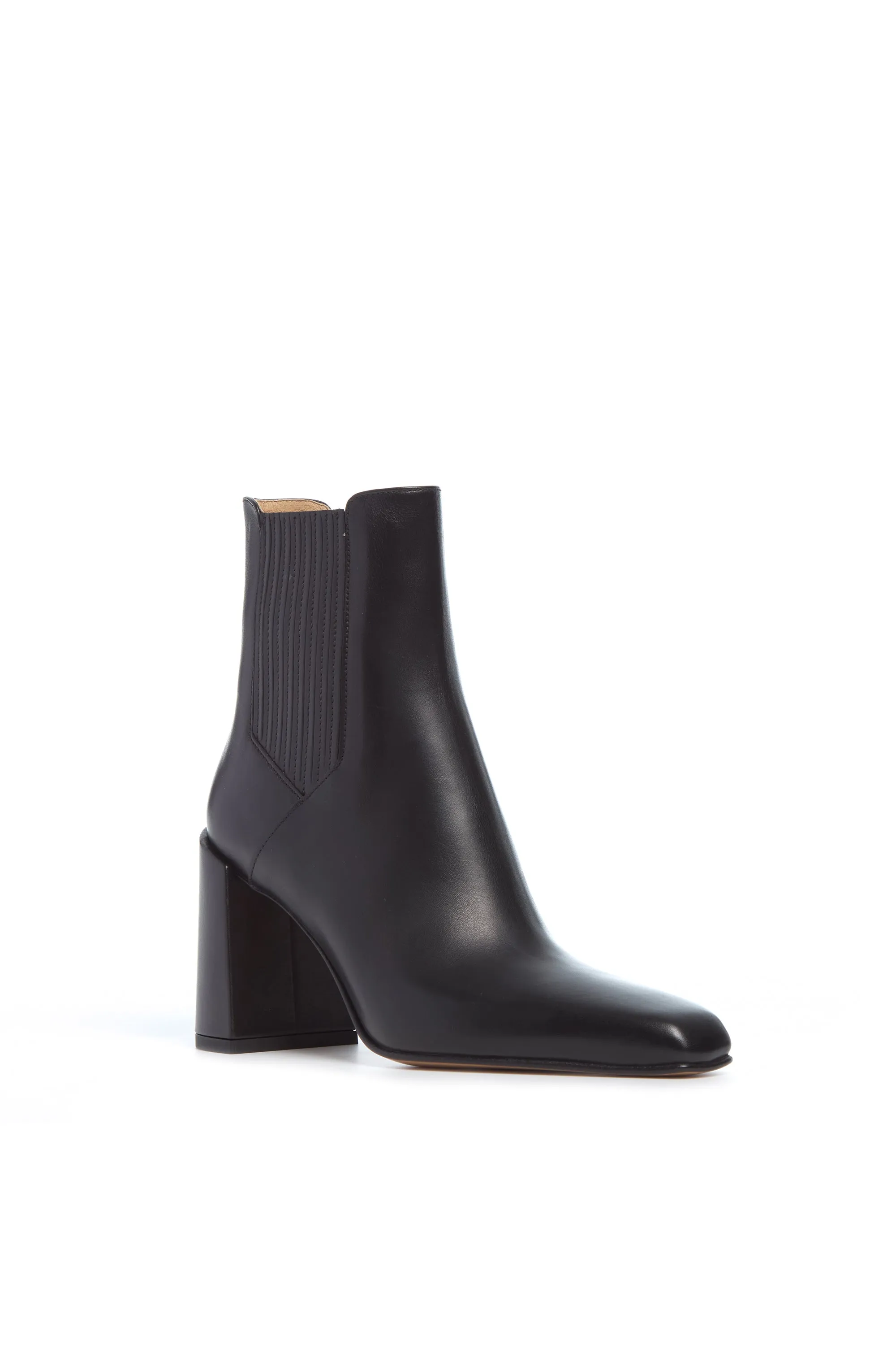 Luke High Heel Ankle Boot in Black Leather sold by Gabriela Hearst product image thumbnail 3
