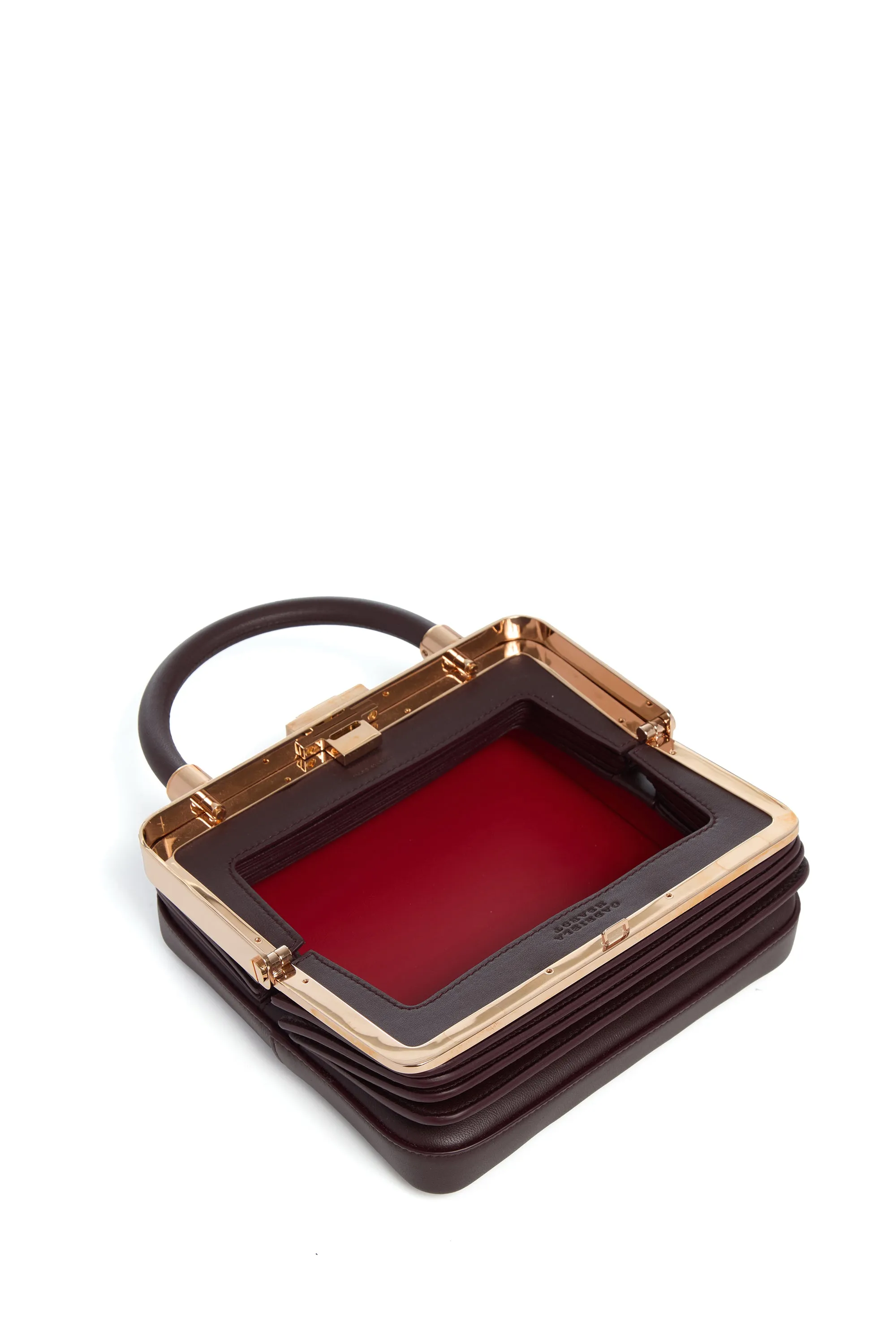 Diana Bag in Bordeaux Nappa Leather sold by Gabriela Hearst product image thumbnail 5