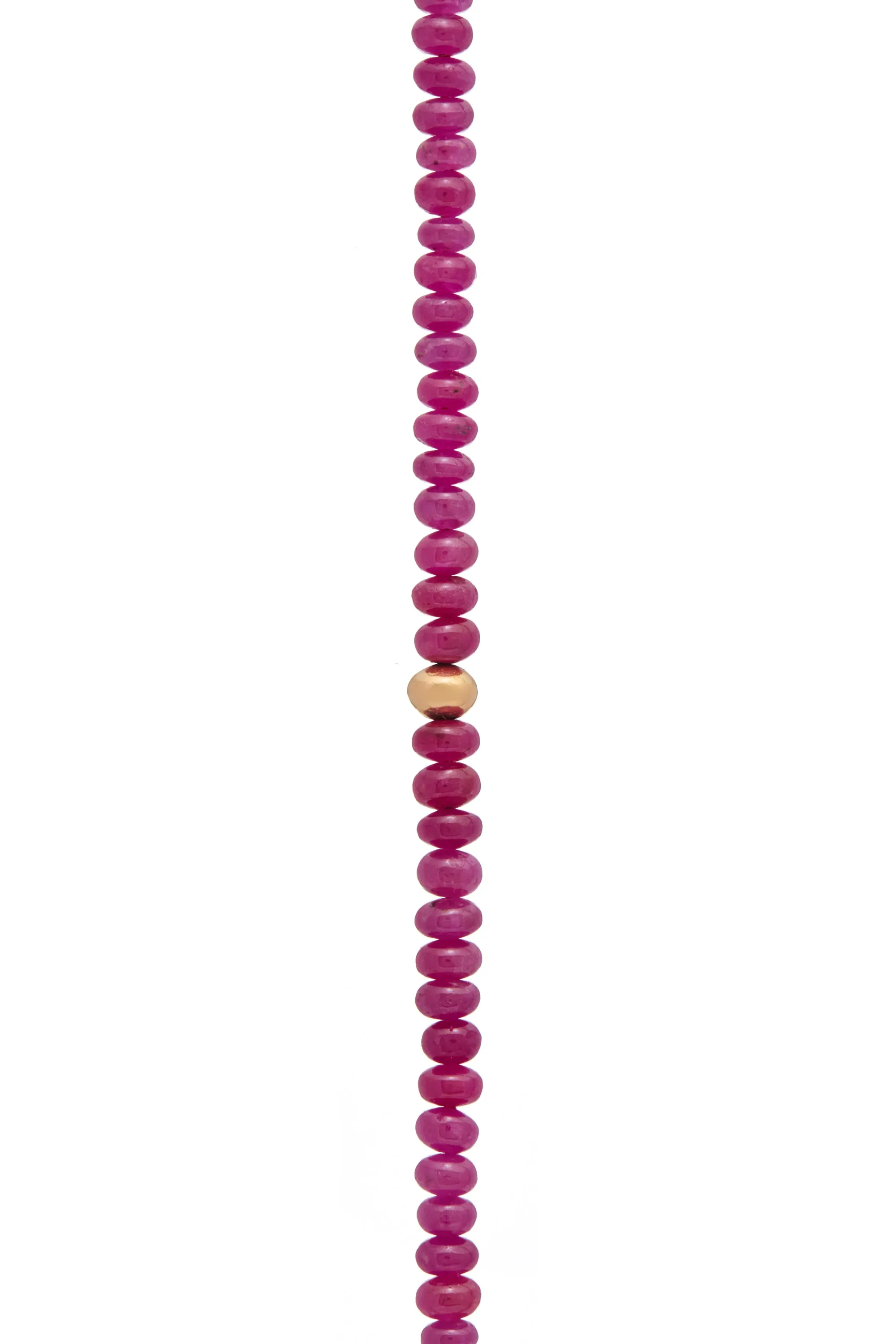 Beaded Necklace in Ruby (Small Beads) sold by Gabriela Hearst product image thumbnail 4