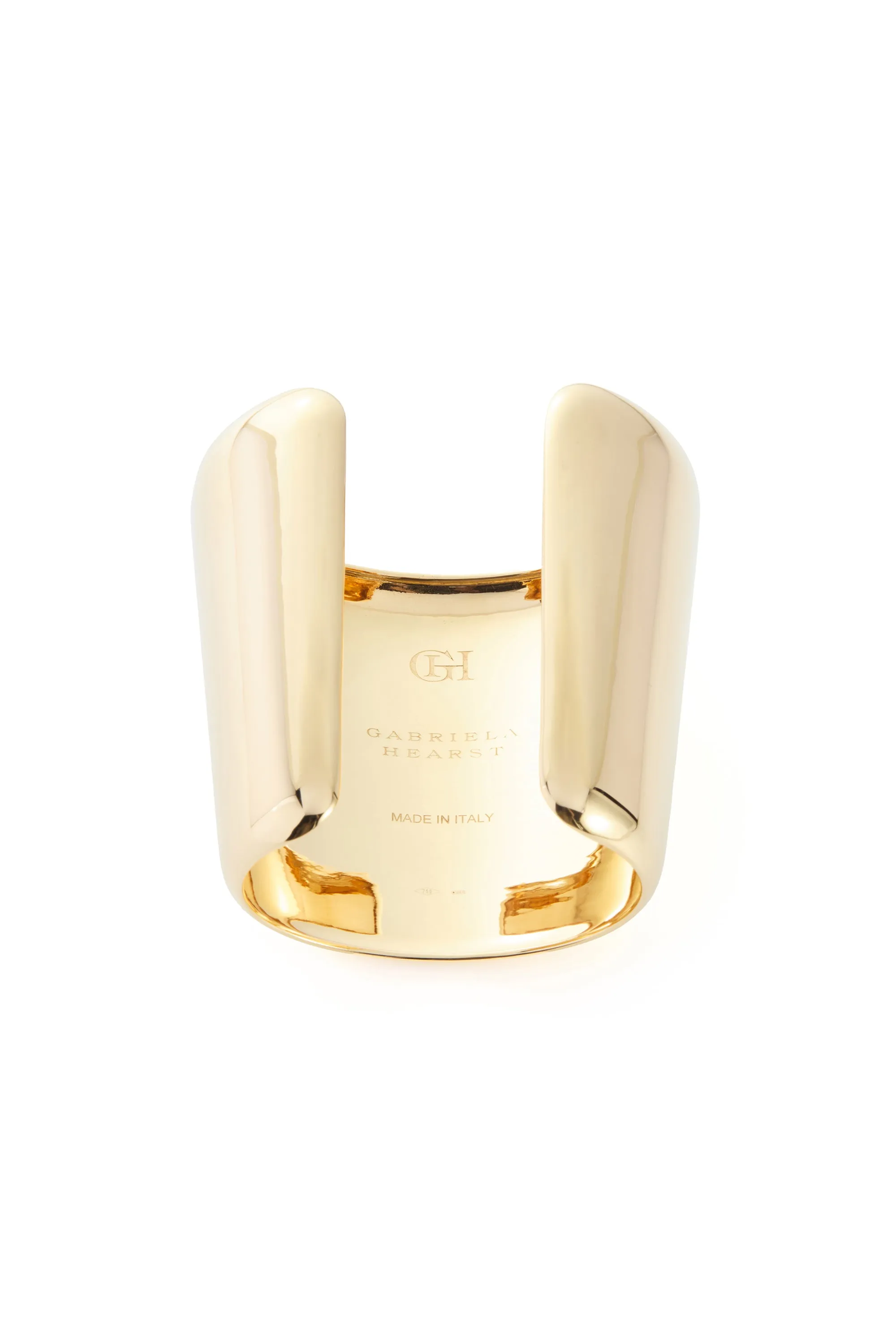 Long Cuff Bracelet in 18K Yellow Gold sold by Gabriela Hearst product image thumbnail 4