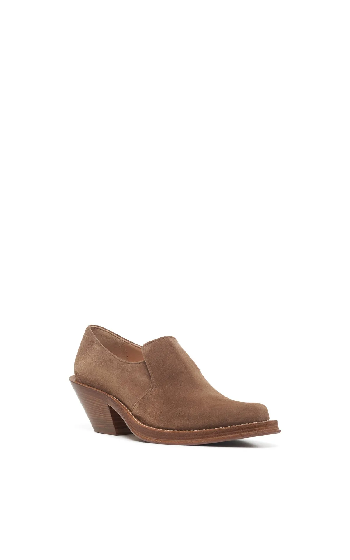 Jack Loafer in Dark Sand Suede sold by Gabriela Hearst product image thumbnail 2